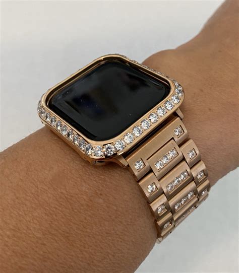 designer apple watch bands for women|apple watch band 44mm women's.